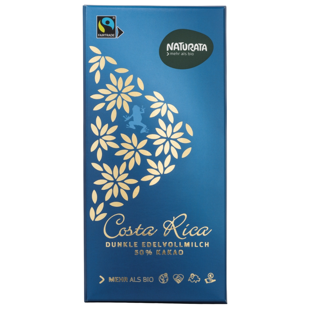 Bio Costa Rica dunkle Edelvollmilch 50% Bio Costa Rica dunkle Edelvollmilch 50% von Naturata