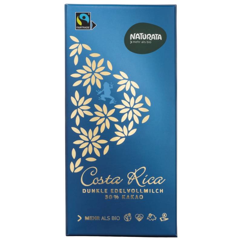 Bio Costa Rica dunkle Edelvollmilch 50% von Naturata