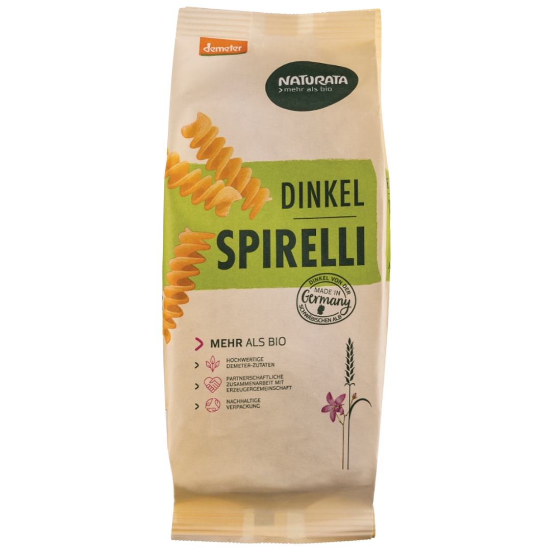 Bio Dinkel hell Spirelli Bio Dinkel hell Spirelli von Naturata