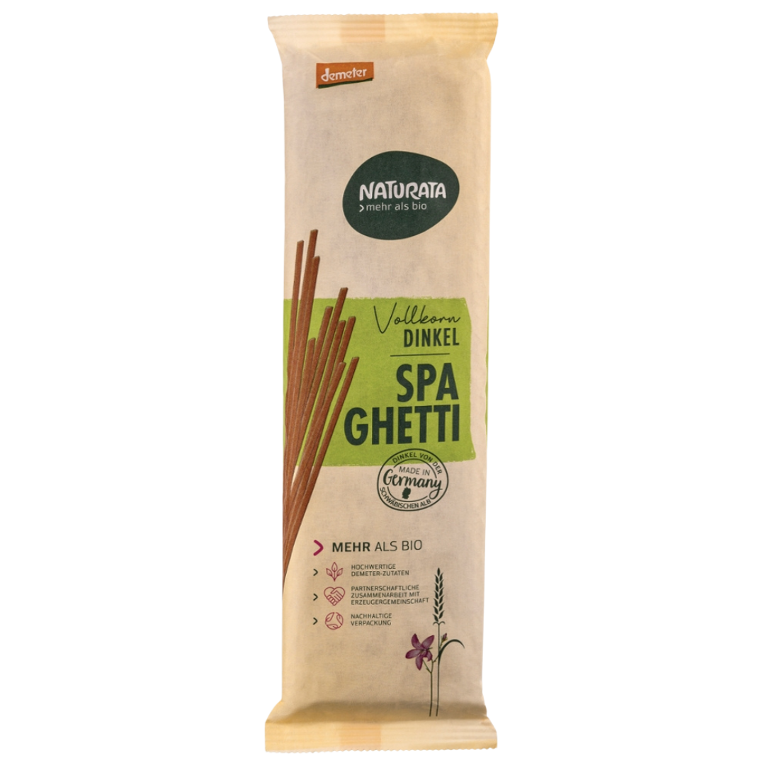 Bio Dinkelvollkorn Spaghetti Bio Dinkelvollkorn Spaghetti von Naturata