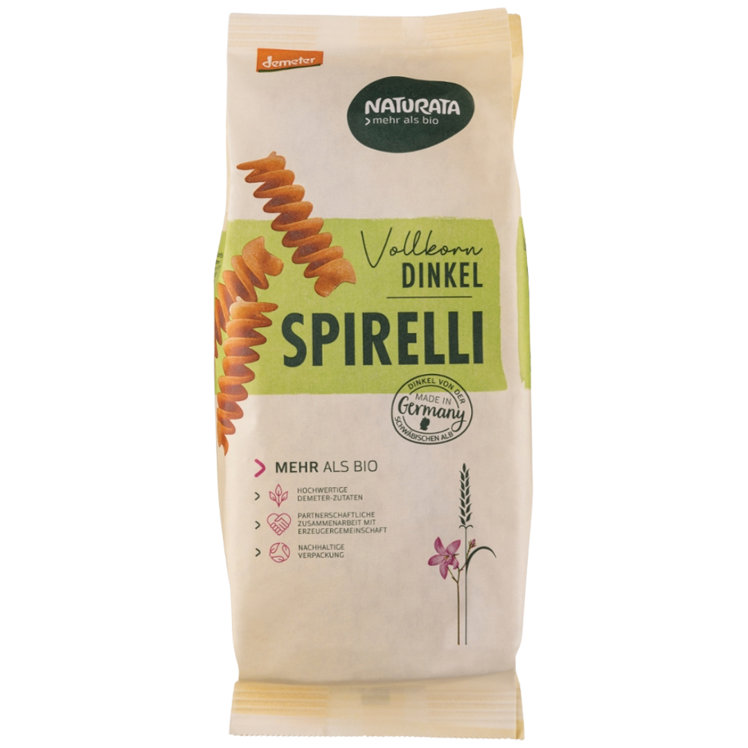 Bio Dinkelvollkorn Spirelli Bio Dinkelvollkorn Spirelli von Naturata