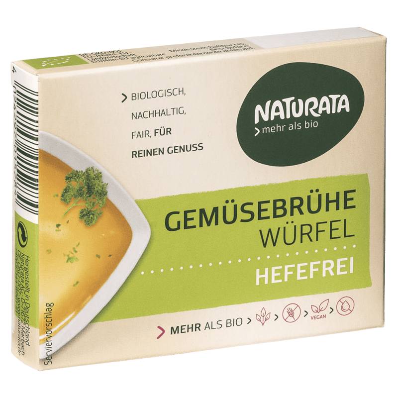 Bio Gemüse-Brühwürfel hefefrei von Naturata