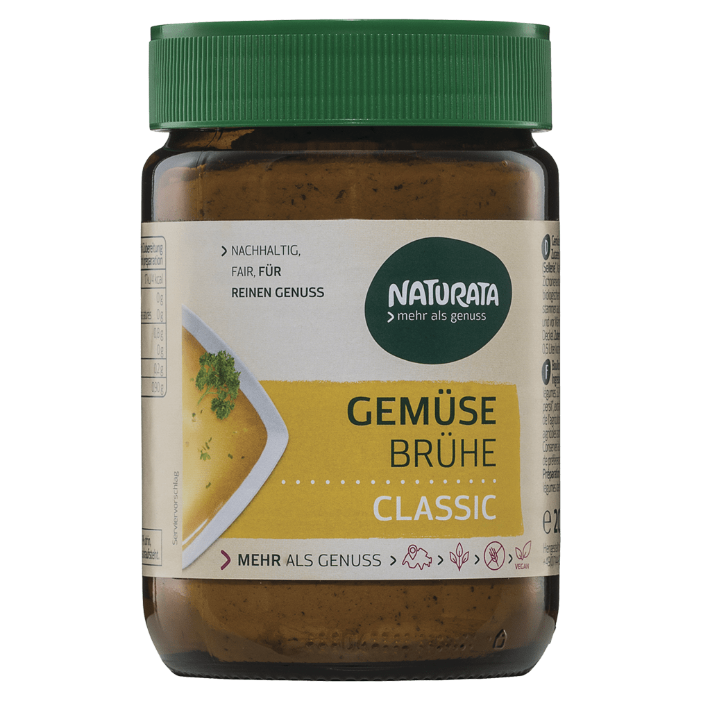 Bio Gemüsebrühe classic Bio Gemüsebrühe classic von Naturata