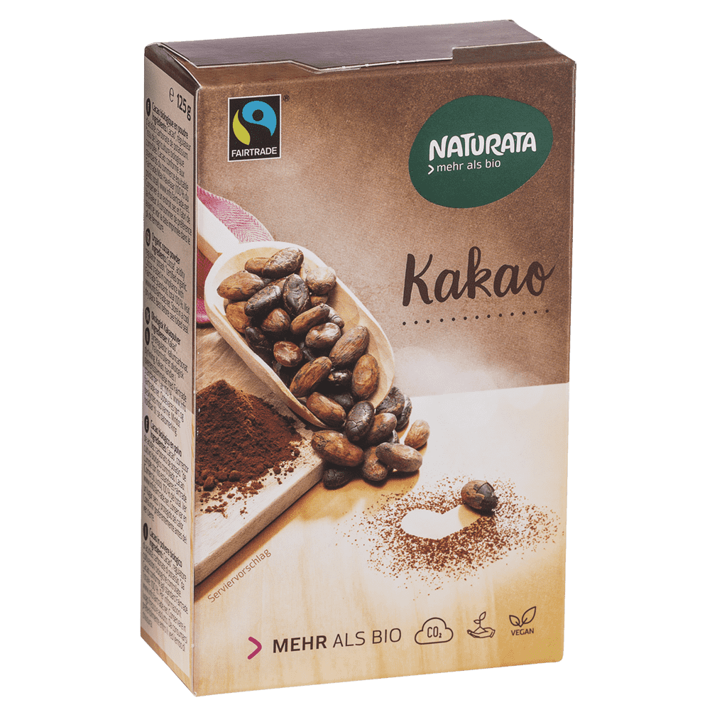 Bio Kakaopulver schwach entölt Bio Kakaopulver schwach entölt von Naturata