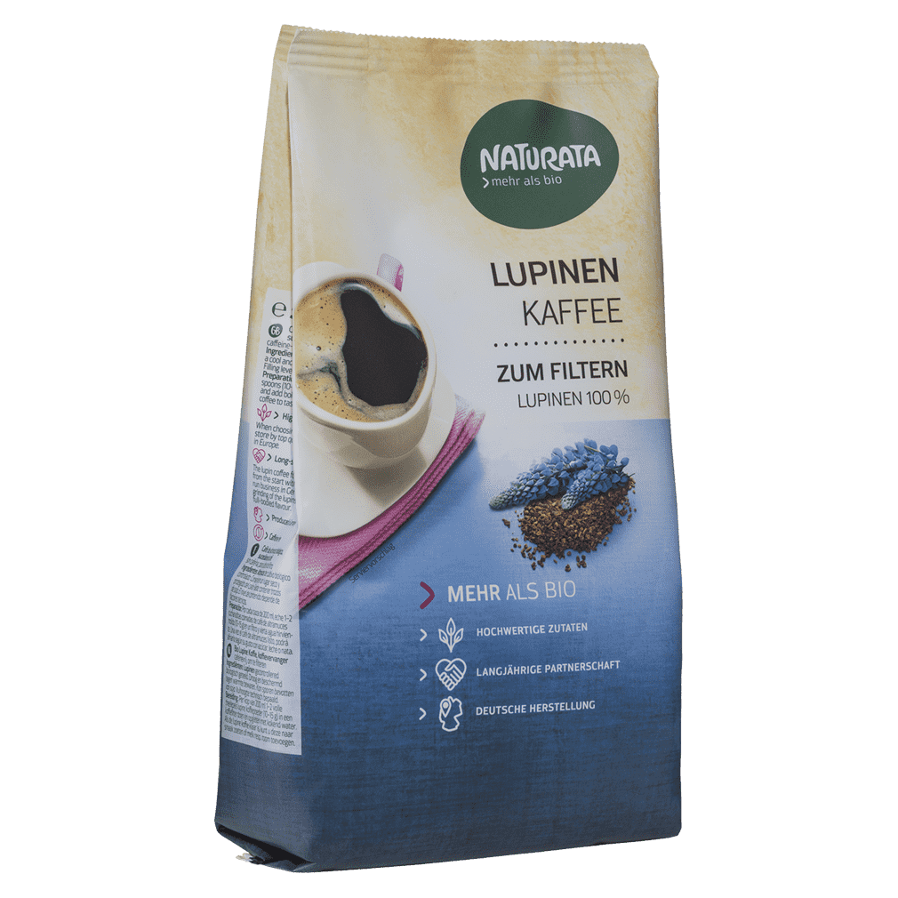 Bio Lupinenkaffee zum Filtern, 500g von Naturata