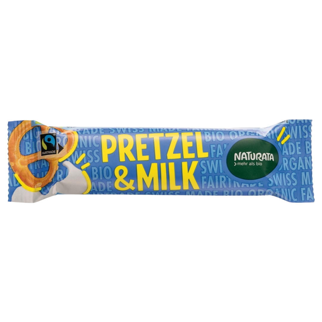 Bio Pretzel & Milk Schokoriegel Bio Pretzel & Milk Schokoriegel von Naturata
