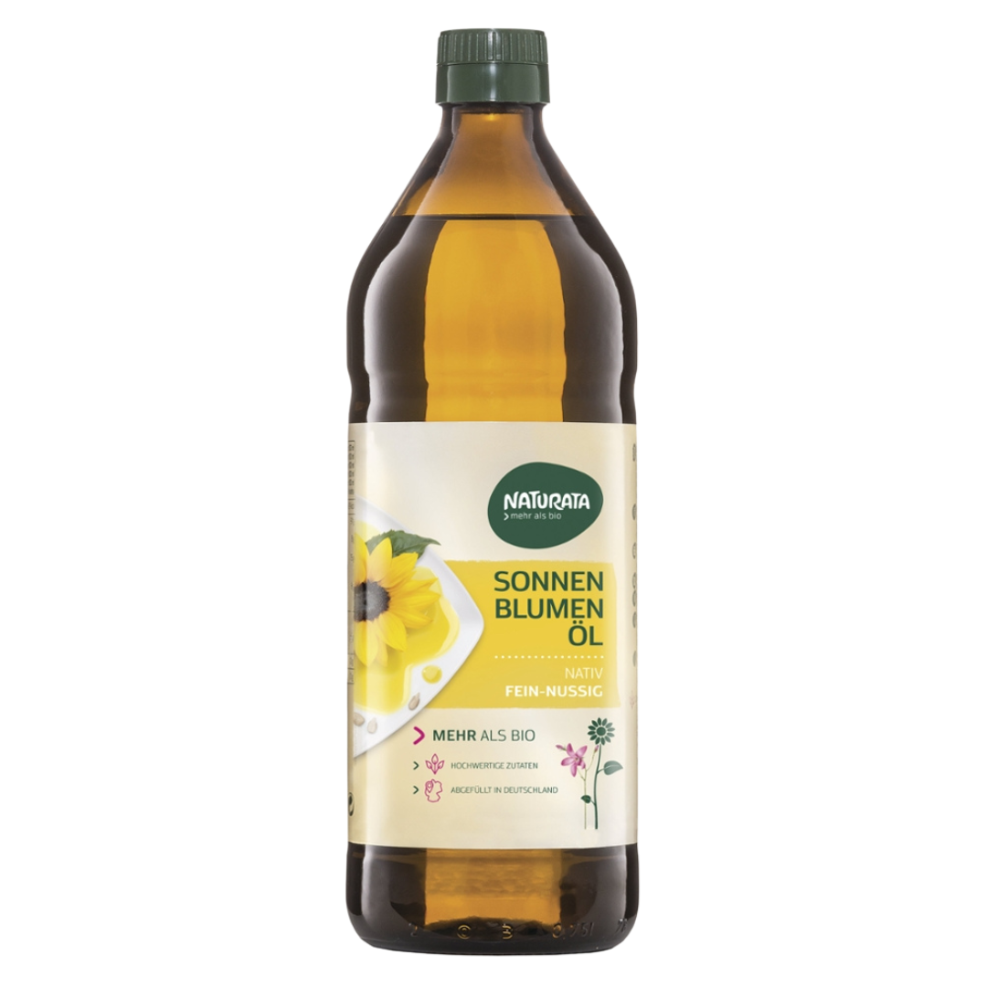 Bio Sonnenblumenöl nativ, 750ml Bio Sonnenblumenöl nativ, 750ml von Naturata