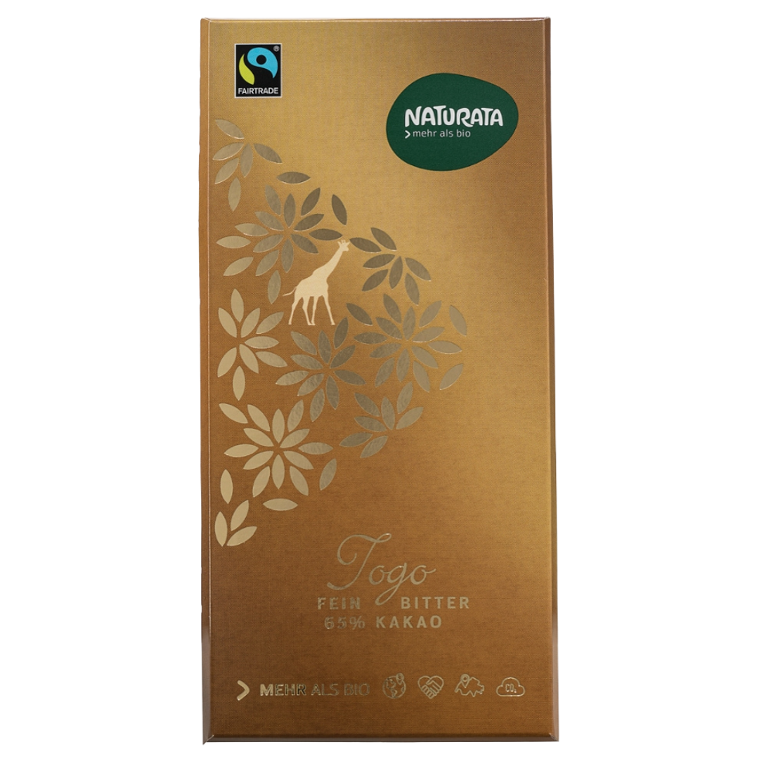 Bio Togo Feinbitter 65% Bio Togo Feinbitter 65% von Naturata