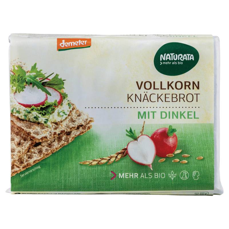 Bio Vollkorn-Knäckebrot mit Dinkel von Naturata