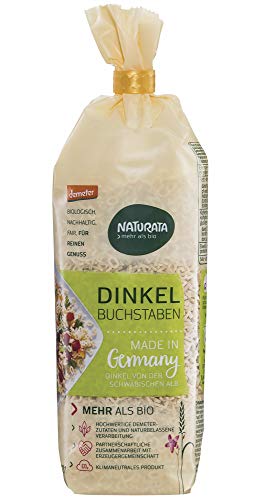 Buchstaben Nudeln Dinkel Buchstaben Nudeln Dinkel von Naturata