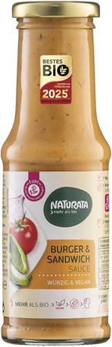 Burger & Sandwich Sauce 18 x 210 ml Burger & Sandwich Sauce 18 x 210 ml von Naturata