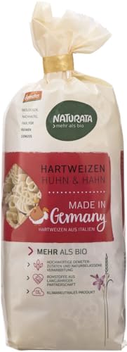 Huhn&Hahn Kindernudeln, Hartweizen hell 2 x 250 gr Huhn&Hahn Kindernudeln, Hartweizen hell 2 x 250 gr von Naturata
