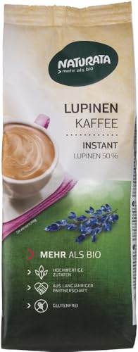 Lupinenkaffee, instant, Nachfüllbeutel 18 x 200 gr Lupinenkaffee, instant, Nachfüllbeutel 18 x 200 gr von Naturata