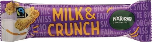 Milk & Crunch Schokoriegel 6 x 33 gr Milk & Crunch Schokoriegel 6 x 33 gr von Naturata