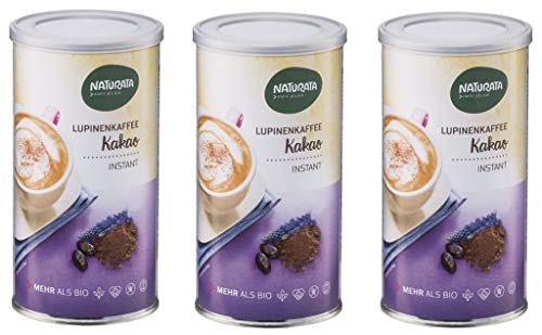 NATURATA Lupinenkaffee Kakao, instant, Dose, Bio, 3 x 175g von Naturata