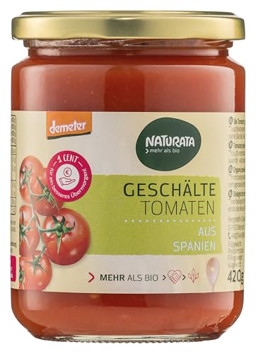 Natura Geschälte Tomaten, 420 g Natura Geschälte Tomaten, 420 g von Naturata