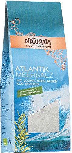 Naturata Atlantik Meersalz, mit jodhaltigen Bio Algen (1 x 500 gr) von Naturata