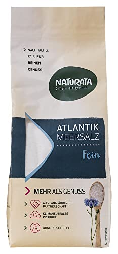 Naturata Bio Atlantik Meersalz, fein (2 x 500 gr) von Naturata