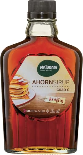 Naturata Bio Ahornsirup Grad C, kräftig (2 x 375 ml) von Naturata