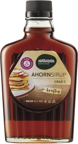 Naturata Bio Ahornsirup Grad C, kräftig (2 x 250 ml) von Naturata