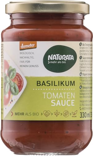 Naturata Bio Basilikum Tomatensauce (6 x 330 ml) von Naturata