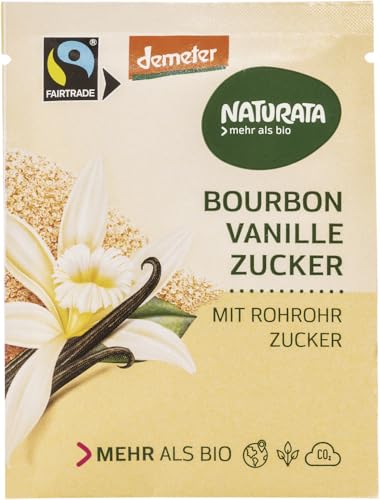 Naturata Bio Bourbon Vanillezucker, 8 % Vanille (1 x 8 gr) von Naturata