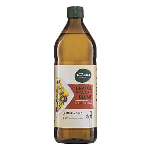 Naturata Bio Bratöl, Sonnenblume 'high oleic', desodoriert (1 x 750 ml) von Naturata