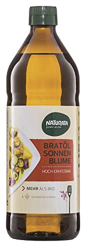 Naturata Bio Bratöl, Sonnenblume 'high oleic', desodoriert (2 x 750 ml) von Naturata