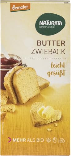 Naturata Bio Butter-Zwieback, leicht gesüßt (2 x 150 gr) von Naturata