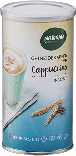 Naturata Bio Cappuccino, Getreidekaffee, instant, Dose (2 x 175 gr) von Naturata