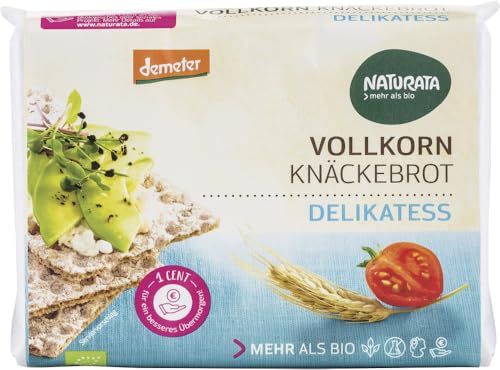 Delikatess Vollkorn-Knäckebrot 2 x 250 gr von Naturata