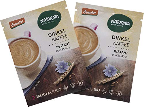 Naturata Bio Dinkelkaffee, instant, Portionsbeutel (1 x 2,50 gr) von Naturata