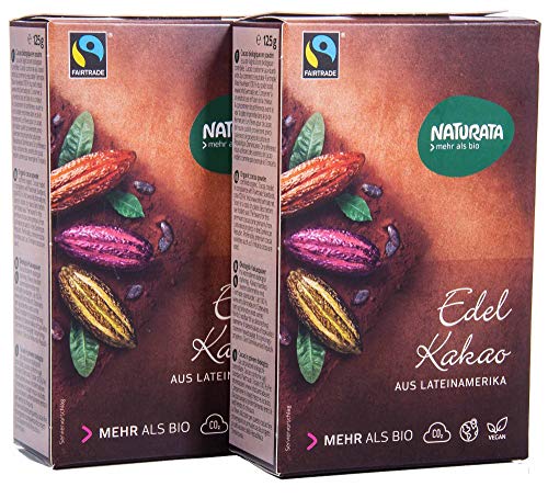 Naturata Bio Edelkakao aus Lateinamerika (2 x 125 gr) von Naturata