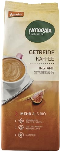 Naturata Bio Getreidekaffee, instant, Nachfüllbeutel (6 x 200 gr) von Naturata