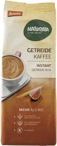 Naturata Bio Getreidekaffee, instant, Nachfüllbeutel (6 x 200 gr) von Naturata