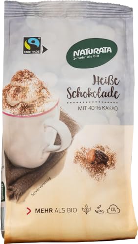 Naturata Bio Heiße Schokolade, Nachfüllbeutel (2 x 300 gr) von Naturata