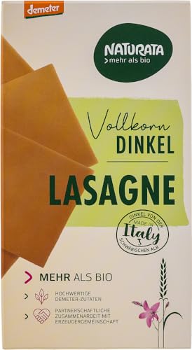 Naturata Bio Lasagne, Dinkelvollkorn (2 x 250 gr) von Naturata