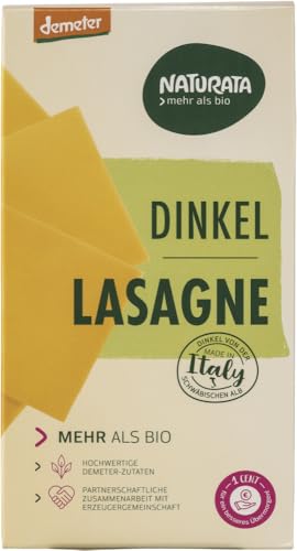 Naturata Bio Lasagne, Dinkel hell (2 x 250 gr) von Naturata