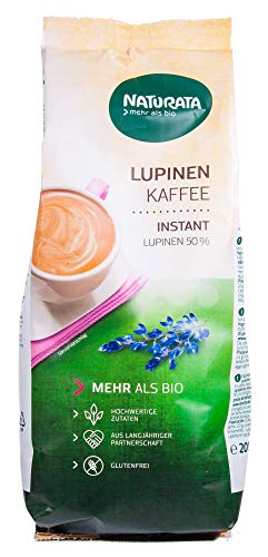 Naturata Bio Lupinenkaffee, instant, Nachfüllbeutel (2 x 200 gr) von Naturata