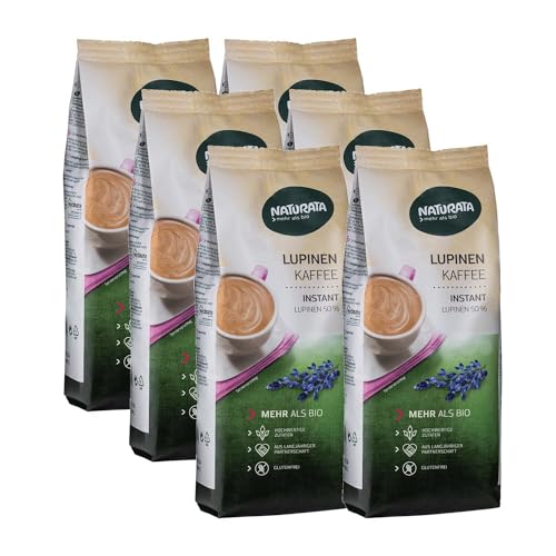 Lupinenkaffee, instant, Nachfüllbeutel 6 x 200 gr von Naturata