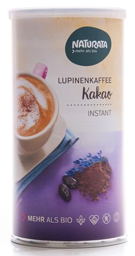 Naturata Bio Lupinenkaffee Kakao, mittlere Röstung, instant, Dose (1 x 175 gr) von Naturata