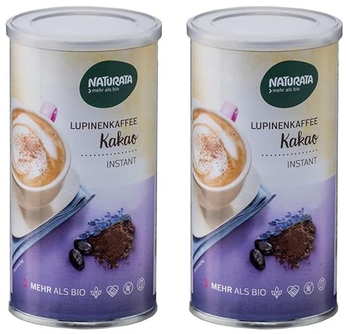 Naturata Bio Lupinenkaffee Kakao, instant, Dose (2 x 175 gr) von Naturata