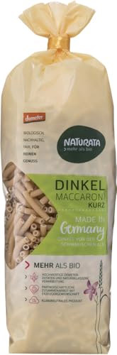 Naturata Bio Maccaroni kurz, Dinkel hell (2 x 500 gr) von Naturata