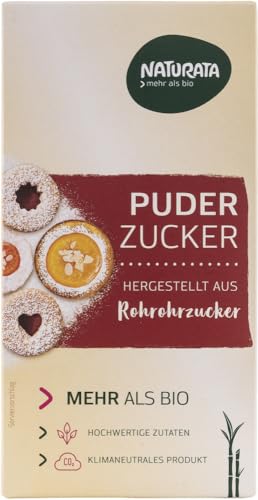 Naturata Bio Puderzucker aus Rohrohrzucker (2 x 200 gr) von Naturata