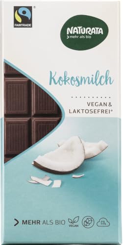 Naturata Bio Kokosmilch Schokoladenkuvertüre, vegan (6 x 100 gr) von Naturata