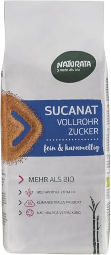 Naturata Sucanat Zuckerdose, rund, 800 g, 2 Stück von Naturata