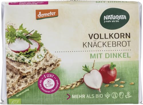 Naturata Bio Vollkorn-Knäckebrot mit Dinkel (2 x 250 gr) von Naturata