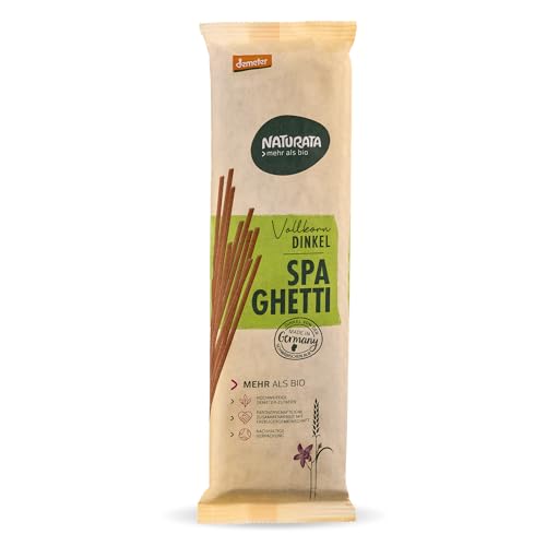 Naturata Demeter Dinkel-Vollkorn-Spaghetti, 500 g Naturata Demeter Dinkel-Vollkorn-Spaghetti, 500 g von Naturata