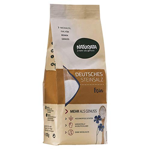 Naturata Deutsches Steinsalz fein, 500g Naturata Deutsches Steinsalz fein, 500g von Naturata