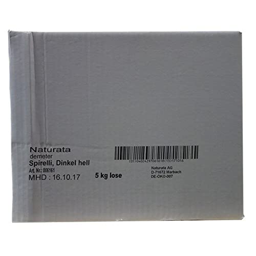 Naturata Dinkel Spirelli, hell, lose, demeter 5kg Naturata Dinkel Spirelli, hell, lose, demeter 5kg von Naturata